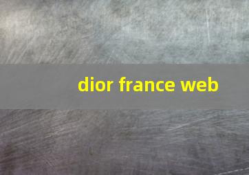 dior france web